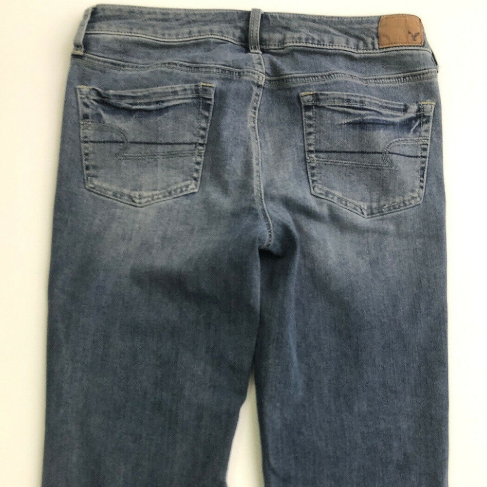 American Eagle Blue Jeans Boyfriend Super Stretch